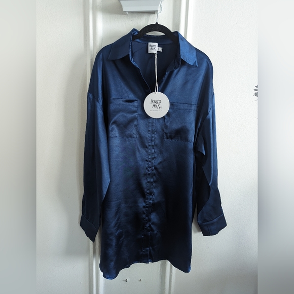 Princess Polly ANNALISE Set in Navy Size 4 - Picture 14 of 16